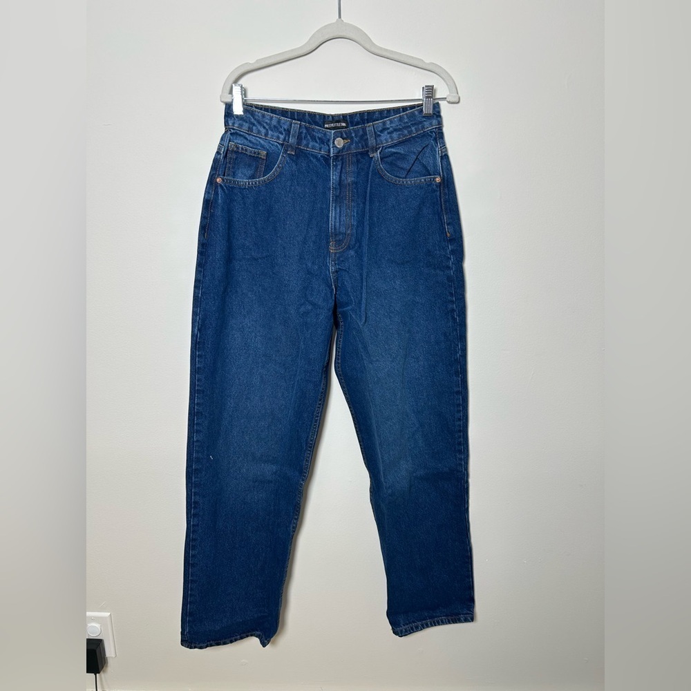 PrettyLittleThing Wash High Rise Boyfriend Jean